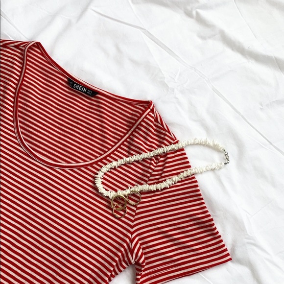 SHEIN Dresses & Skirts - SHEIN STRIPED T-SHIRT DRESS